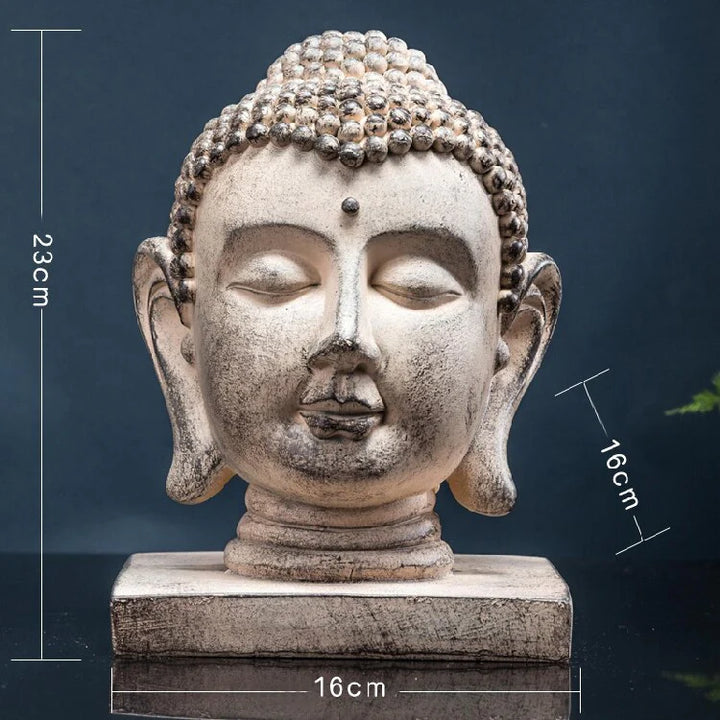 Tête de Bouddha Extérieur