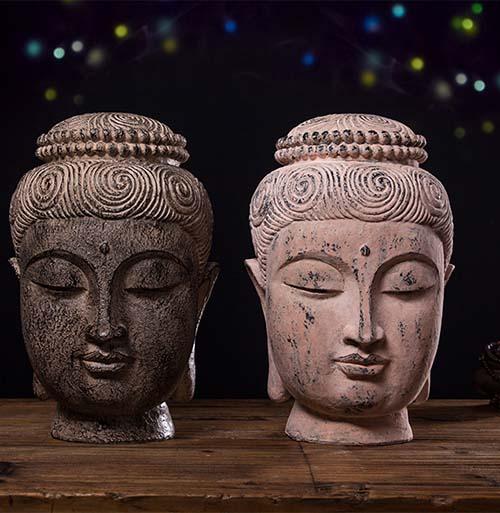 Tête de Bouddha Géante Extérieur